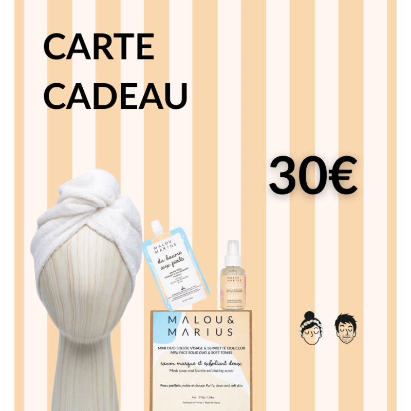 GIFT CARD MALOU & MARIUS 30€