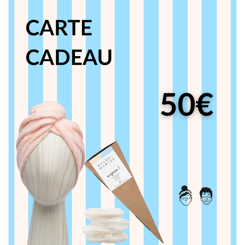 GIFT CARD MALOU & MARIUS 50€