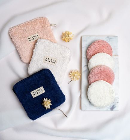 Sponge Toiletry Bag / To transport your solid soaps