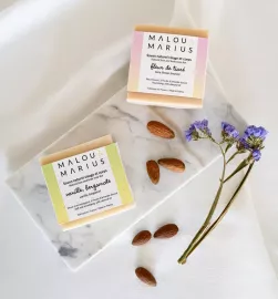 Soap with Sweet Almond Oil, Tiare Flower Scent / Nourishing