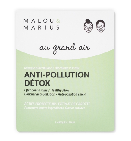 This bio cellulose mask is made with 100% natural