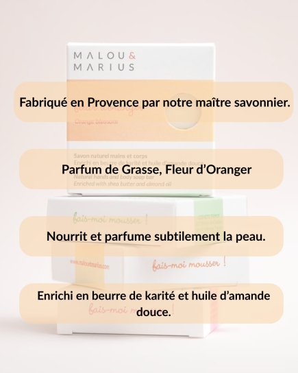 SAVON FLEUR D'ORANGER