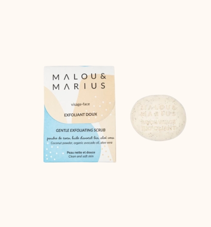 Exfoliant naturel visage poudre de coco / nettoyant et purifiant