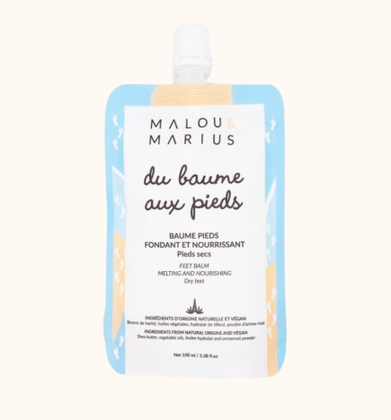 Baume pieds secs nourrissant / 100% naturel / huiles et beurres végétaux