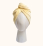 SERVIETTE CHEVEUX SUPER ABSORBANTE JAUNE