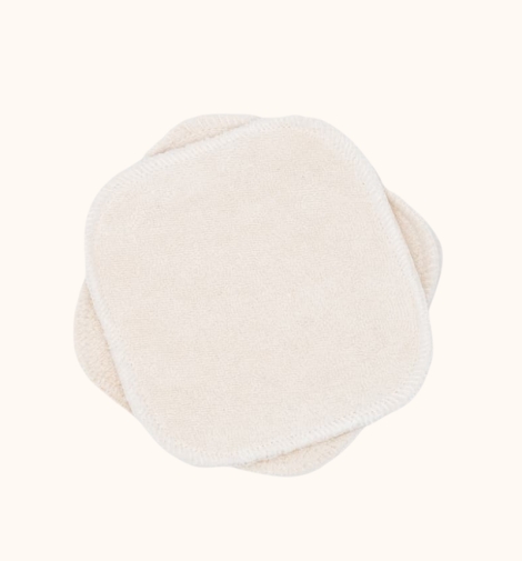 Kit de lingettes en coton lavables / double face / zéro déchet