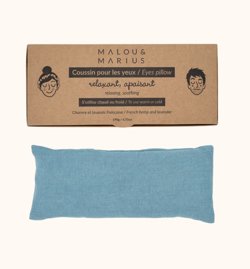 COUSSIN LESTÉ POUR LES YEUX