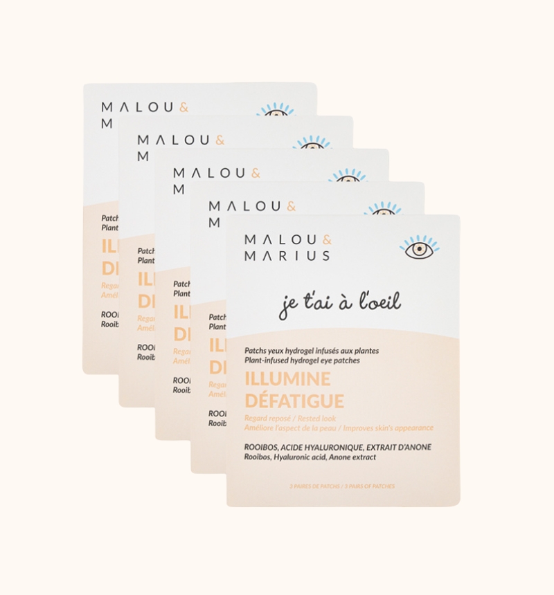 CURE DE 30 PATCHS YEUX ILLUMINE & DEFATIGUE