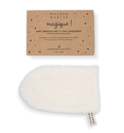 Rituel Démaquillage : Huile Soin & Gant Magique Malou & Marius