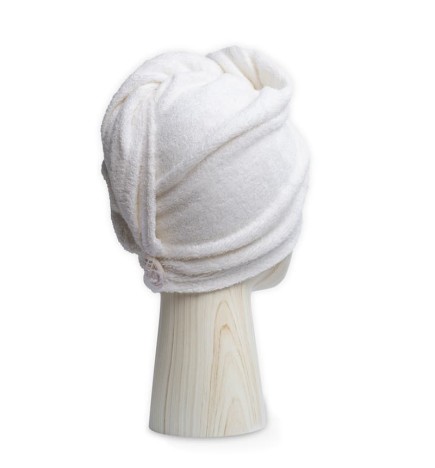 ECRU HAIR TOWEL