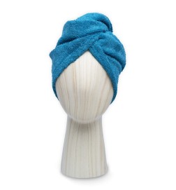 DUCK BLUE HAIR TOWEL SUPER ABSORBENT