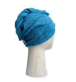 DUCK BLUE HAIR TOWEL SUPER ABSORBENT