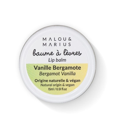 Baume à Lèvres / 100% Naturel / Nourrissant Protecteur / Bergamote