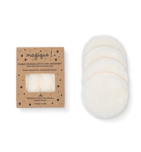 DIQUES DEMAQUILLANT A L'EAU UNIQUEMENT