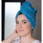 DUCK BLUE HAIR TOWEL SUPER ABSORBENT