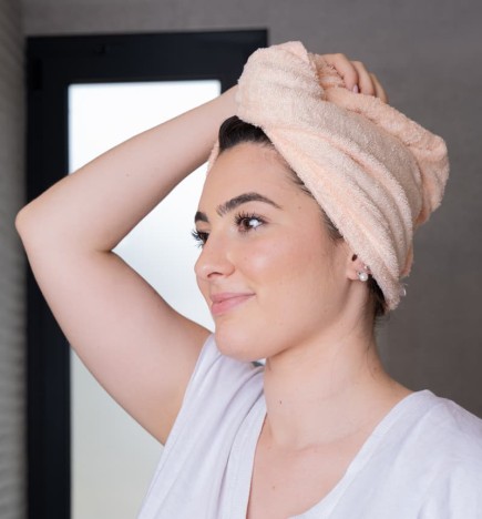 MELON HAIR TOWEL SUPER ABSORBENT