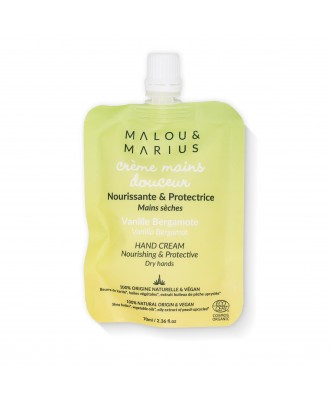 Nourishing and protective hand cream Malou & Marius, 100% natural origin.