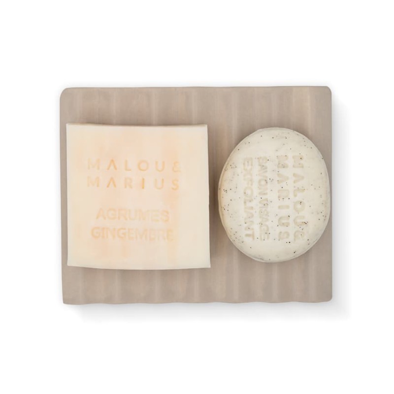 PORTE SAVON DOUBLE CREME