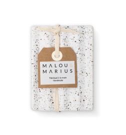 PORTE SAVON SIMPLE BLANC