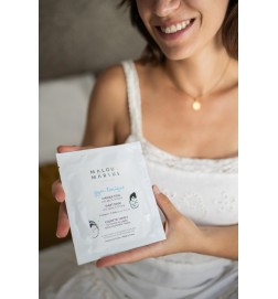 This sheet mask is infused in a hyaluronic acid salt serum