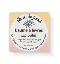 Baume soin lèvres / 100% naturel / nourrissant protecteur / tiaré