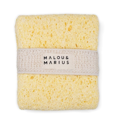 éponge naturelle pour le corps bambou